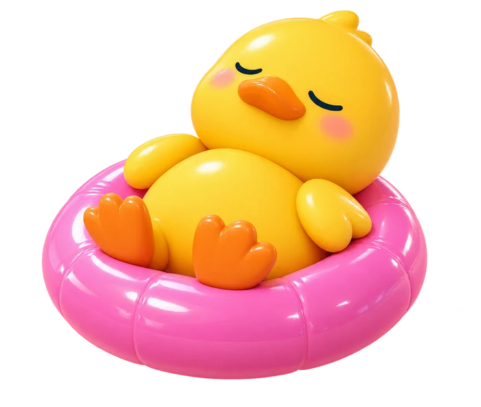 Pip asleep on his ring